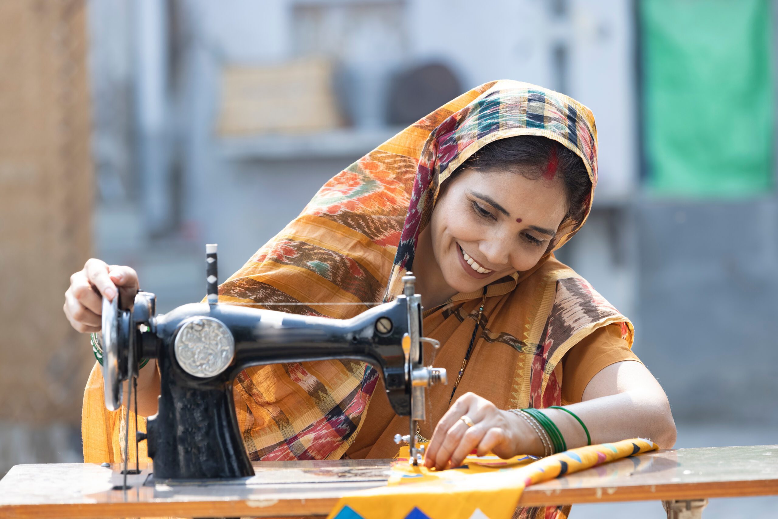 Help With Sewing Machines for Poor Rural Women and Widows